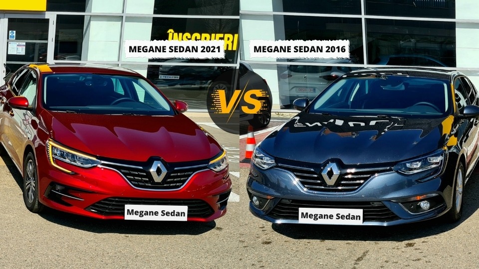 6 diferente dintre NOUL Megane Sedan 2021 si modelul precedent