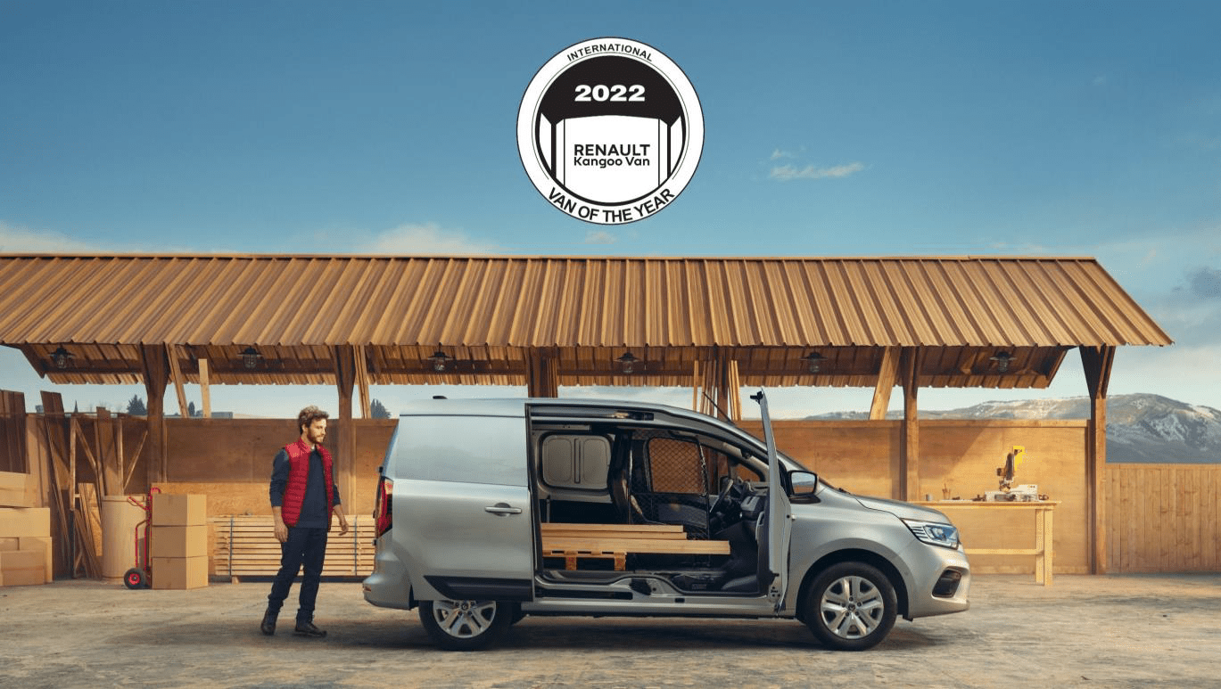 NOUL RENAULT KANGOO VAN CÂȘTIGĂ PREMIUL INTERNATIONAL VAN OF THE YEAR 2022